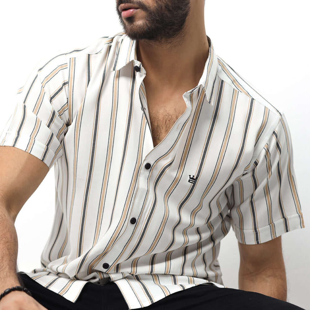 Men's Casual Half Shirt - Image 3