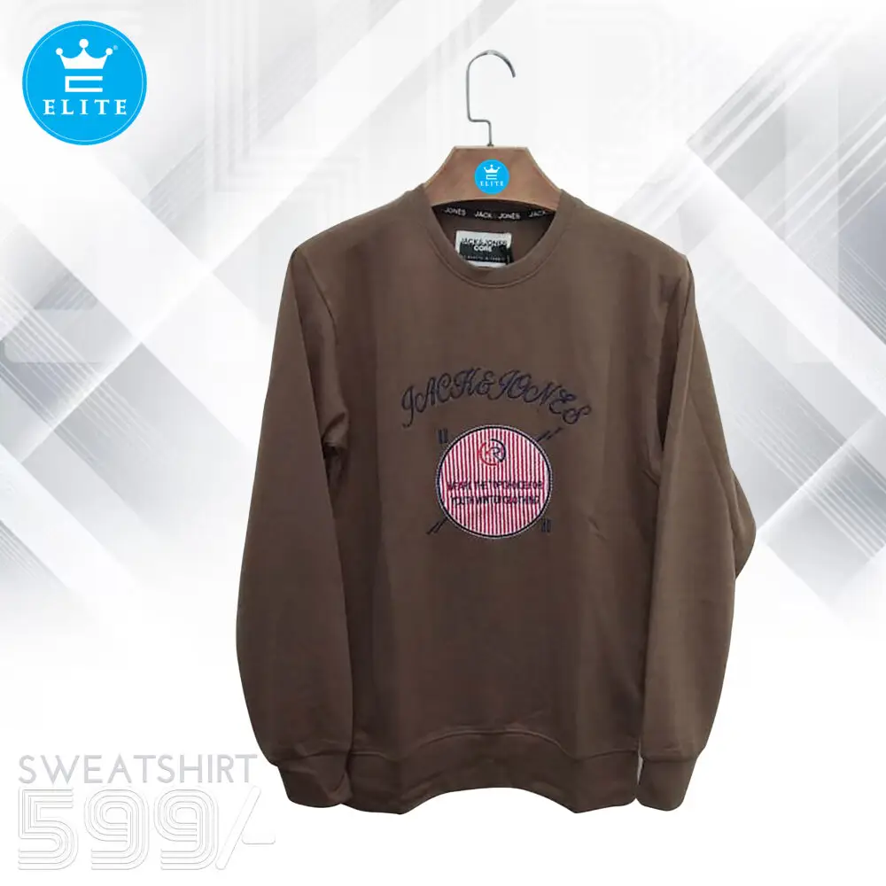 Image showing a light coffee color full sleeve sweat shirt